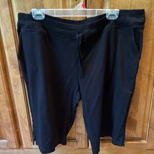 Black long shorts NWTs